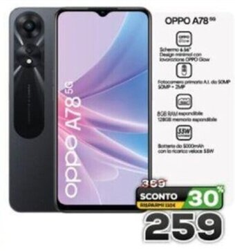 Euronics OPPO A78 5G offerta