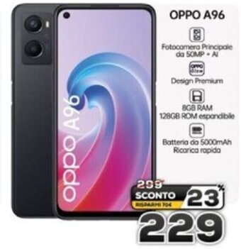 Euronics oppo A96 offerta