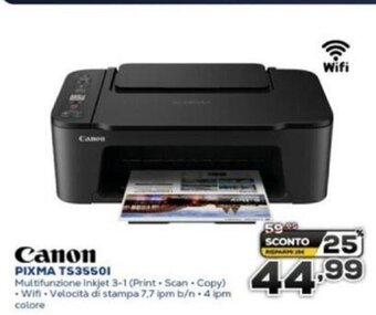 Euronics Canon PIXMA TS35501 offerta