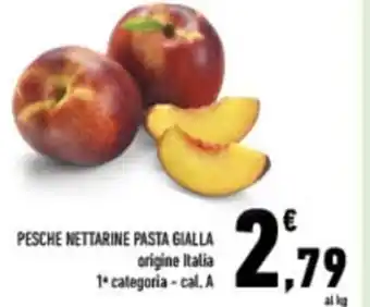 Conad City PESCHE NETTARINE PASTA GIALLA offerta