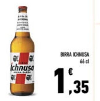 Conad City BIRRA ICHNUSA 66 cl offerta