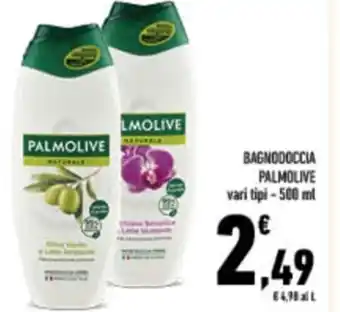 Conad City BAGNODOCCIA PALMOLIVE vari tipi – 500 ml offerta