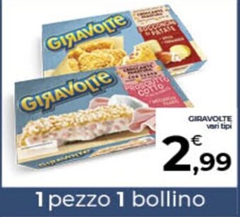 GIRAVOLTE vari tipi
