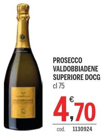 Elefante Cash & Carry PROSECCO VALDOBBIADENE SUPERIORE DOCG cl 75 offerta