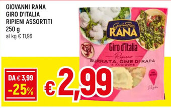 GIOVANNI RANA GIRO D'ITALIA RIPIENI ASSORTITI 250 g