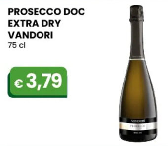 PROSECCO DOC EXTRA DRY VANDORI 75 cl