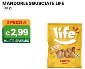 MANDORLE SGUSCIATE LIFE 100 g