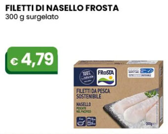 Gala Supermercati FILETTI DI NASELLO FROSTA 300 g surgelato offerta