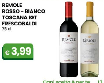 REMOLE ROSSO-BIANCO TOSCANA IGT FRESCOBALDI 75 cl