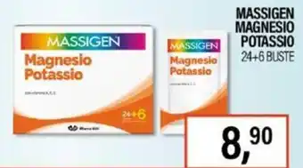 MASSIGEN MAGNESIO POTASSIO 24+6 BUSTE