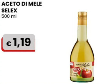 Gala Supermercati ACETO DI MELE SELEX 500 ML offerta
