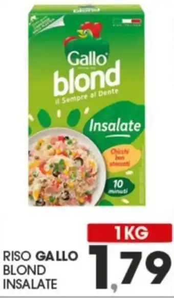 Eurospar RISO GALLO BLOND INSALATE 1 KG offerta