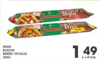 Eurospar PASTA BUITONI BRISÈE/ SFOGLIA 230G offerta
