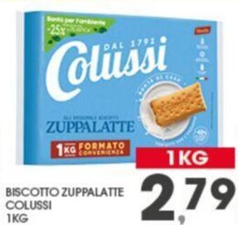 BISCOTTO ZUPPALATTE COLUSSI 1KG