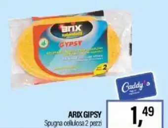 Caddy's ARIX GIPSY Spugna cellulosa 2 pezzi offerta