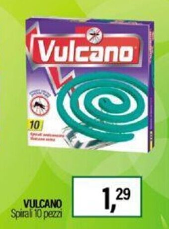 VULCANO Spirali 10 pezzi