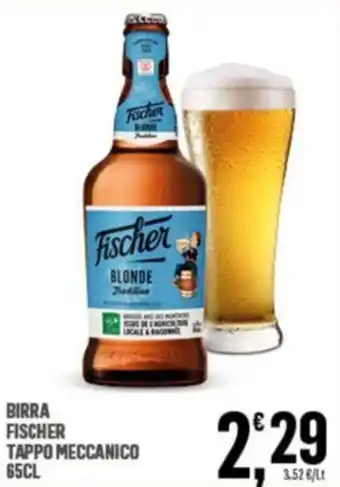 Eurospar BIRRA FISCHER TAPPO MECCANICO 65 CL offerta