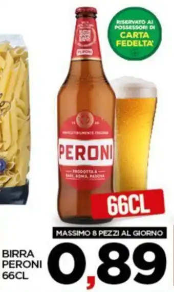 Interspar BIRRA PERONI 66 CL offerta