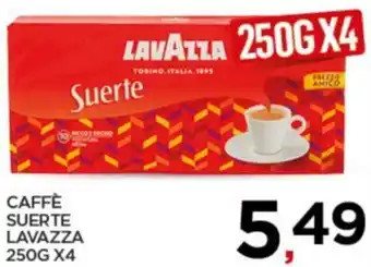 Interspar CAFFÈ SUERTE LAVAZZA 250G X4 offerta