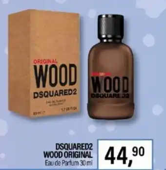 Caddy's DSQUARED2 WOOD ORIGINAL Eau de Parfum 30ml offerta