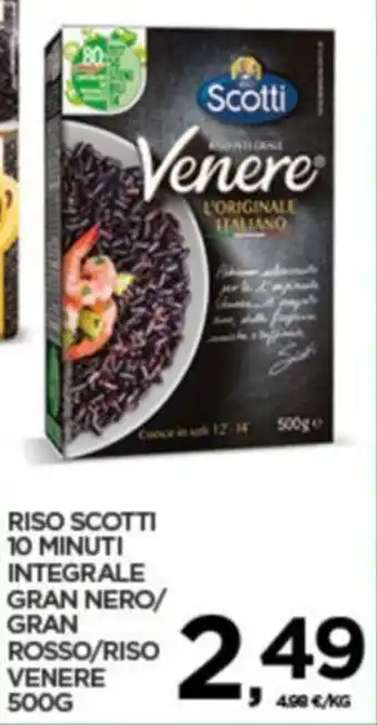 RISO SCOTTI 10 MINUTI INTEGRALE GRAN NERO/ GRAN ROSSO/RISO VENERE 500G