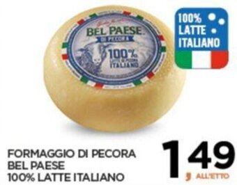 Interspar FORMAGGIO DI PECORA BEL PAESE 100% LATTE ITALIANO offerta