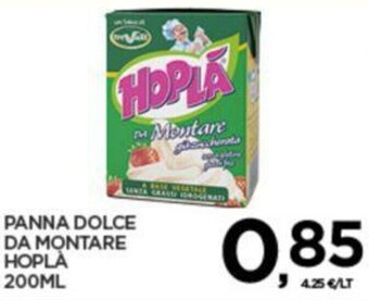 Interspar PANNA DOLCE DA MONTARE HOPLÀ 200ML offerta
