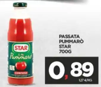 Interspar PASSATA PUMMARÒ STAR 700G offerta