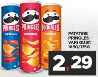 Interspar PATATINE PRINGLES VARI GUSTI 165G/175G offerta