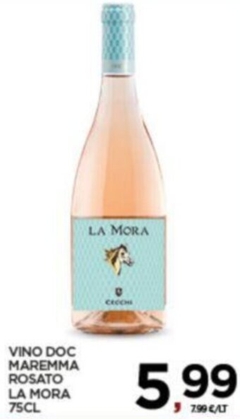 Interspar VINO DOC MAREMMA ROSATO LA MORA 75CL offerta