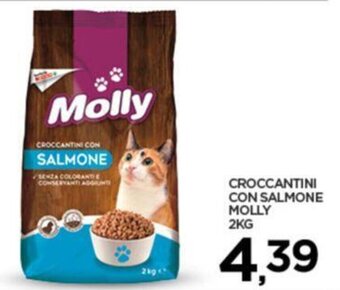 Interspar CROCCANTINI CON SALMONE MOLLY 2KG offerta