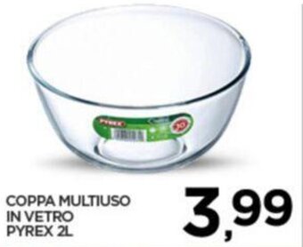 COPPA MULTIUSO IN VETRO PYREX 2L