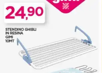 STENDINO GHIBLI IN RESINA GIMI 10MT