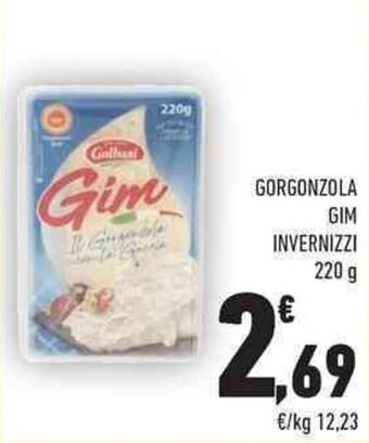 Conad City GORGONZOLA GIM INVERNIZZI 220 g offerta