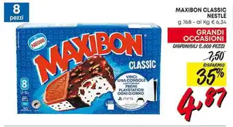 Pam MAXIBON CLASSIC NESTLÈ G 768 offerta
