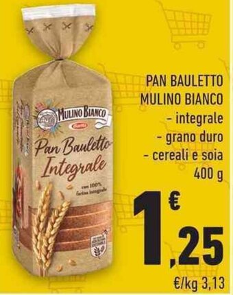 Conad City PAN BAULETTO MULINO BIANCO 400 g offerta