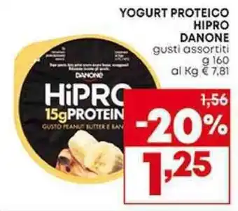 YOGURT PROTEICO HIPRO DANONE g 160