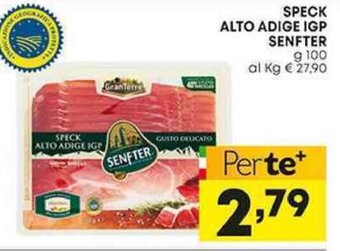 Pam SPECK ALTO ADIGE IGP SENFTER g 100 offerta