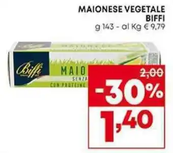 MAIONESE VEGETALE BIFFI g 143