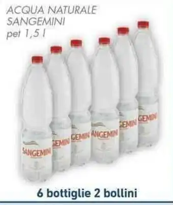 Conad City ACQUA NATURALE SANGEMINI pet 1,5 l offerta