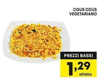 Pam COUS COUS VEGETARIANO offerta