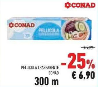 PELLICOLA TRASPARENTE CONAD 300 m