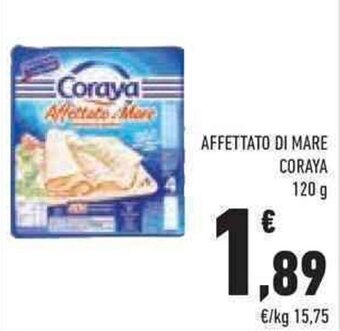 Conad Superstore AFFETTATO DI MARE CORAYA 120 g offerta