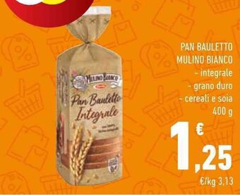 Conad Superstore PAN BAULETTO MULINO BIANCO 400 g offerta