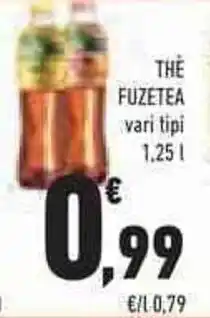 THÈ FUZE TEA vari tipi 1,25 l