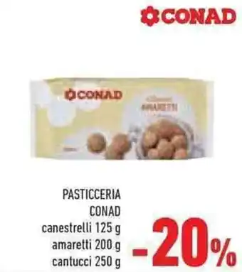 Conad Superstore PASTICCERIA CONAD canestrelli 125 g offerta