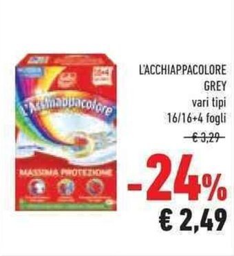 Conad Superstore L'ACCHIAPPACOLORE GREY vari tipi 16/16+4 fogli offerta