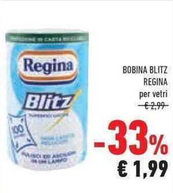 Conad Superstore BOBINA BLITZ REGINA per vetri offerta