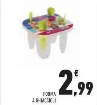Conad Superstore FORMA 4 GHIACCIOLI offerta