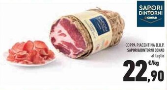 Conad Superstore COPPA PIACENTINA D.O.P. SAPORI&DINTORNI CONAD offerta